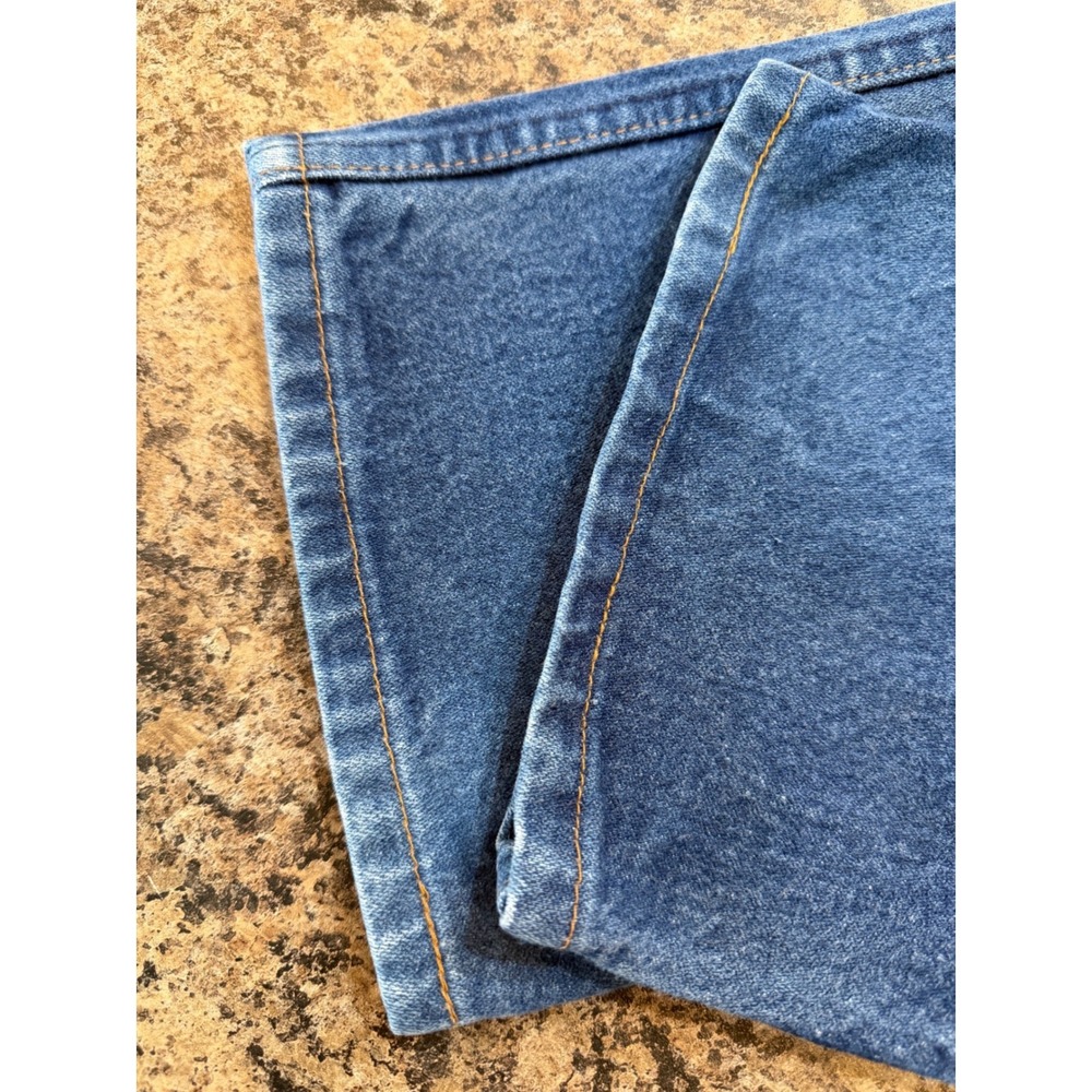 VTG Wrangler 13MWZ Cowboy Cut Orig Fit Jeans Mens 36x38 (Fits 33x36) Made in USA - Picture 7 of 12